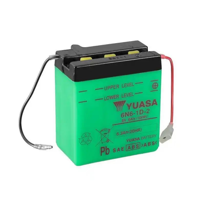 Offre Du Jour Batterie YUASA conventionnelle sans pack acide – 6N6-1D-2