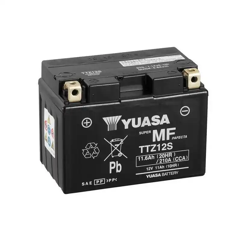 Batterie YUASA sans entretien avec pack acide – TTZ12S Authentique