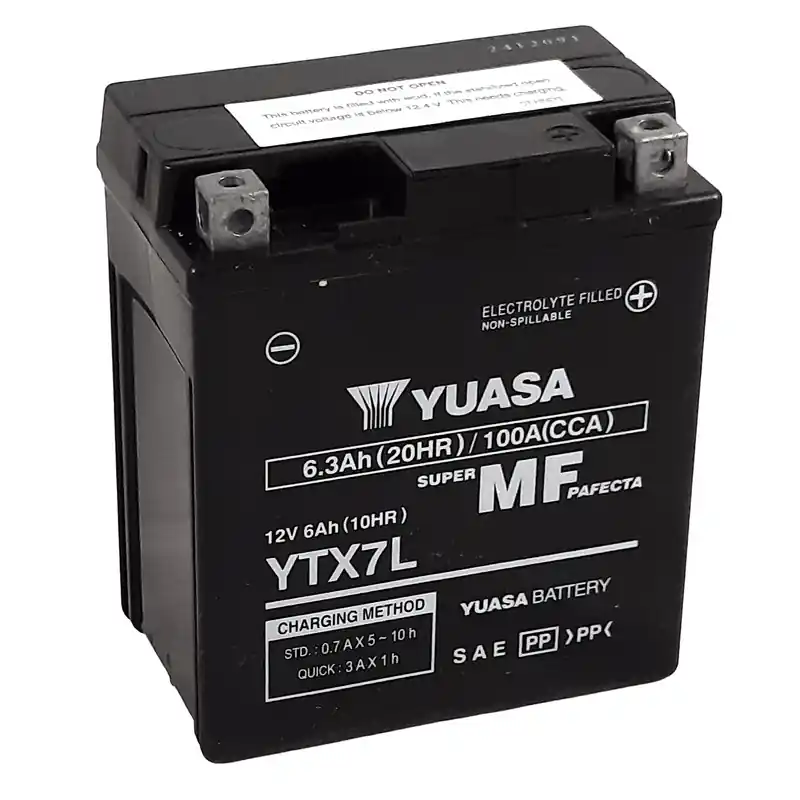 Prix Bas Batterie YUASA W/C sans entretien activée usine – YTX7L FA