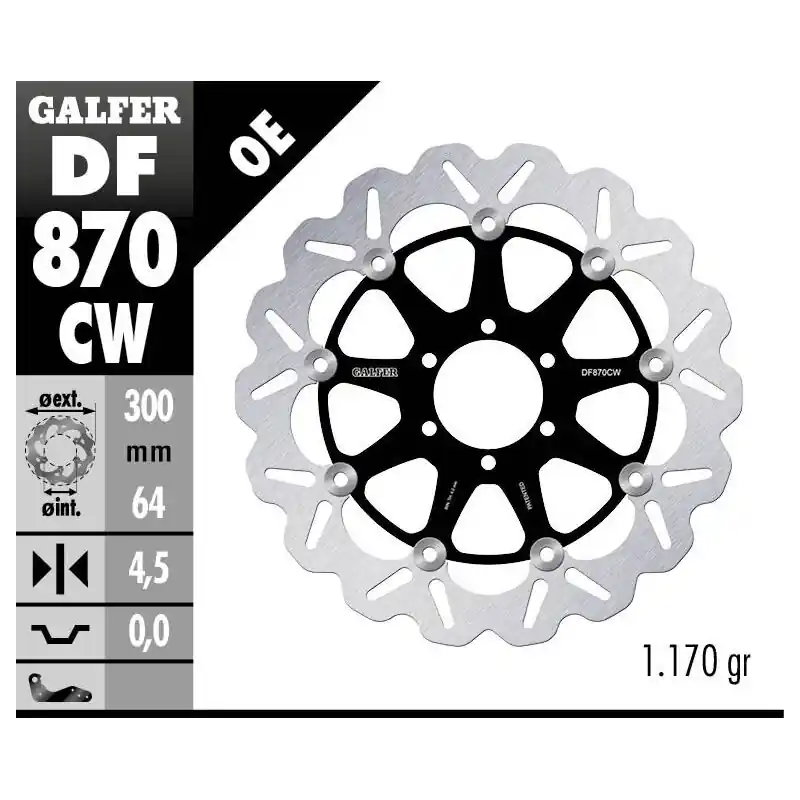 Must-Have BRAKE DISC FLOAT WAVE