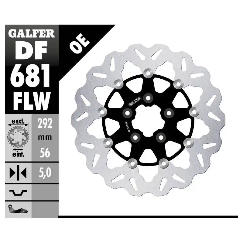 BRAKE DISC FLOAT WAVE Meilleur Choix