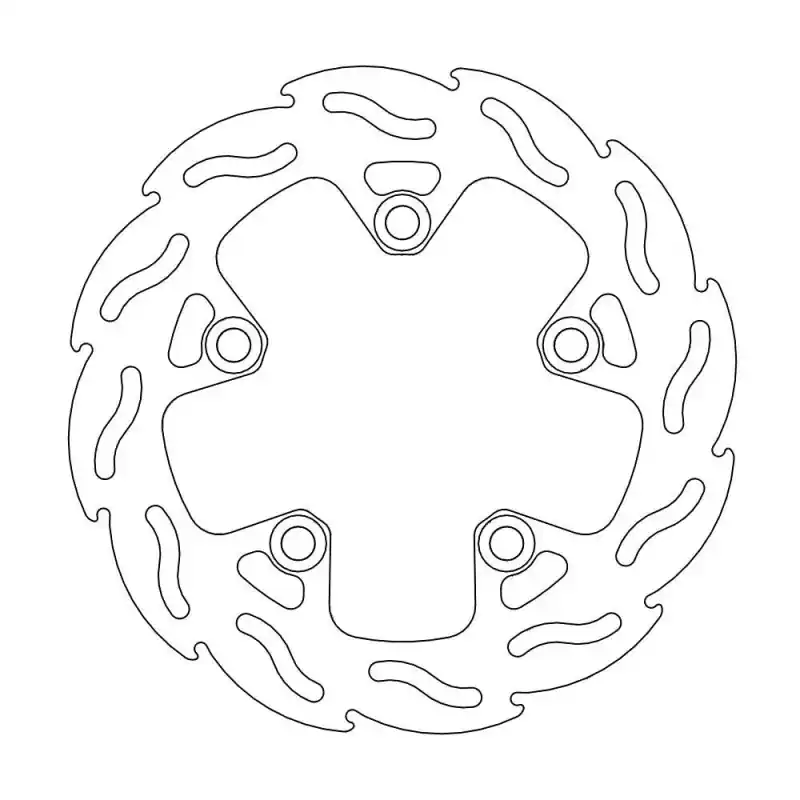 Meilleure Vente BRAKE DISC FLAME REAR