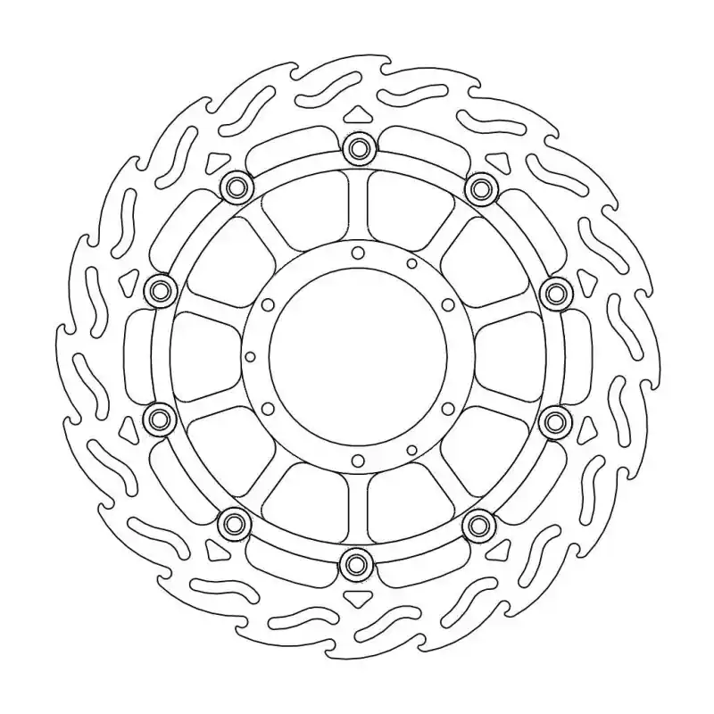 Haute Qualité BRAKE DISC FLAME FLOAT FT L