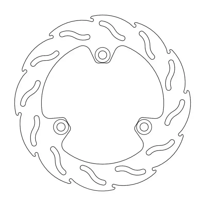 Prix Choc BRAKE DISC FLAME REAR