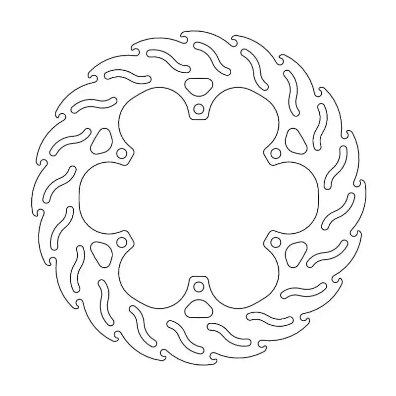 Jusqu&rsquo;à Épuisement Des Stocks BRAKE DISC FLAME REAR