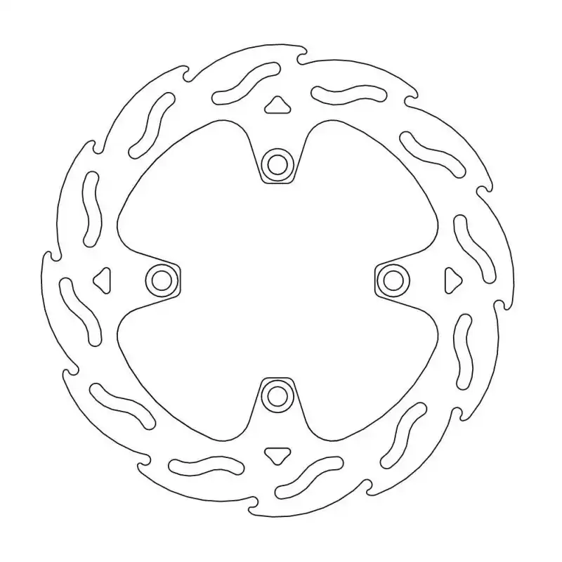 BRAKE DISC FLAME REAR Jusqu&rsquo;à Épuisement Des Stocks