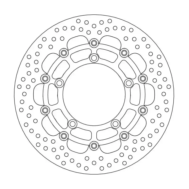 BRAKE DISC HALO FLOAT FT Super Prix