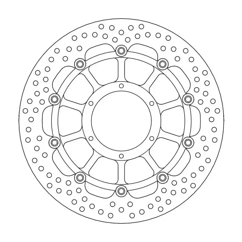BRAKE DISC HALO FLOAT FT Bon Marché