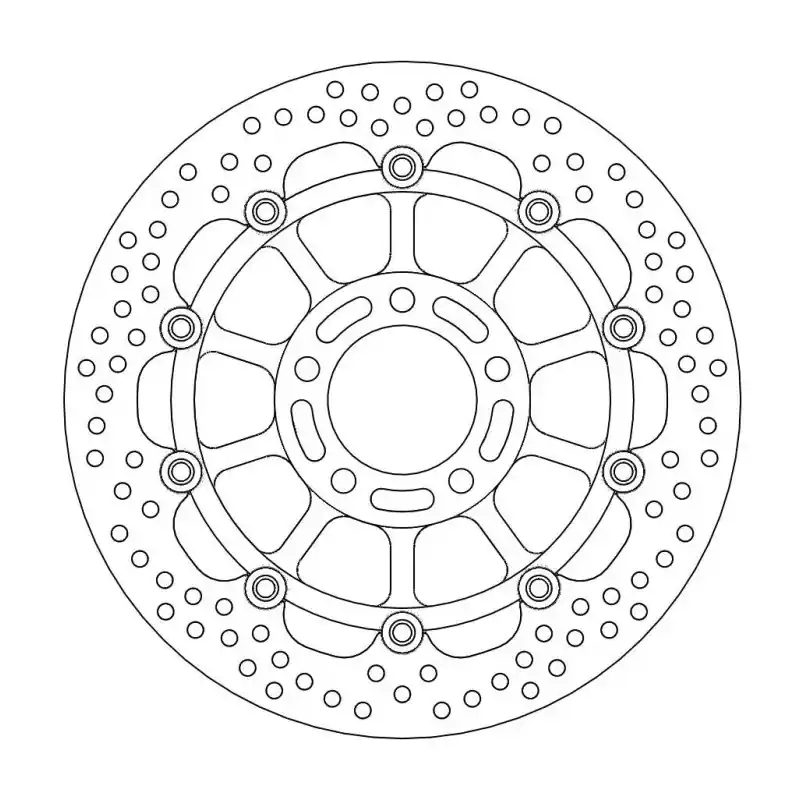 Meilleur Prix BRAKE DISC HALO FLOAT FT