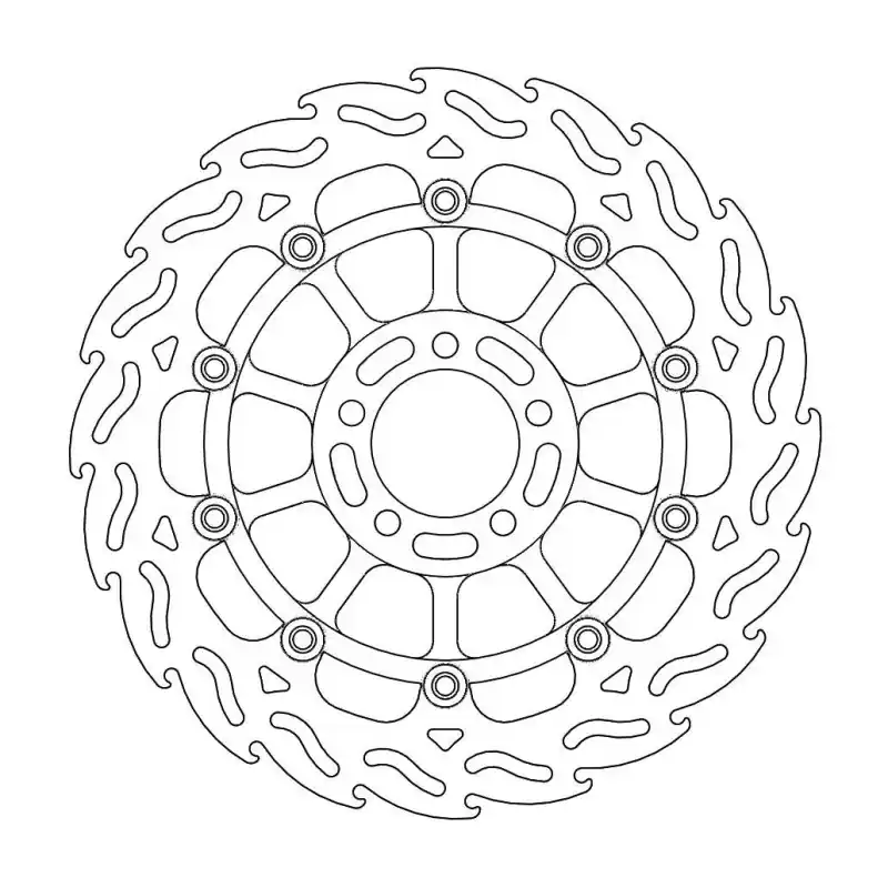 BRAKE DISC FLAME FLOAT FT R Top Vente