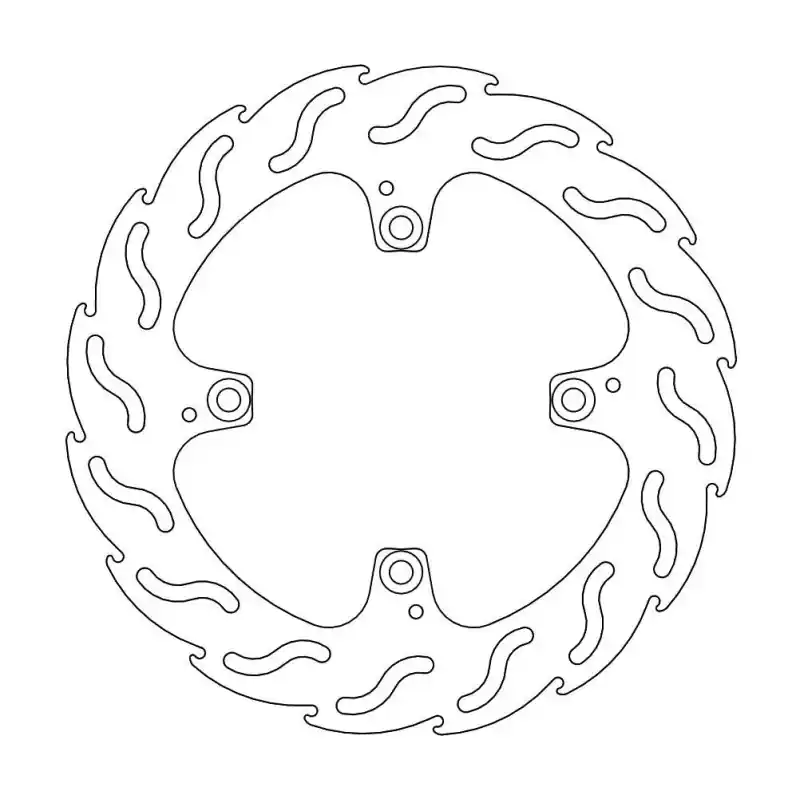 BRAKE DISC FLAME REAR Paiement Sécurisé
