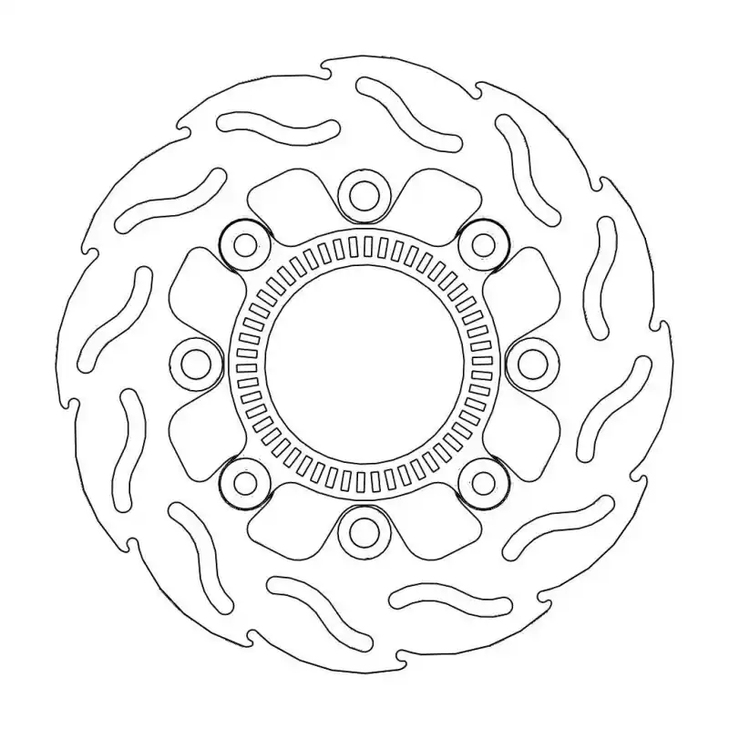 BRAKE DISC FLAME REAR Offre Du Jour