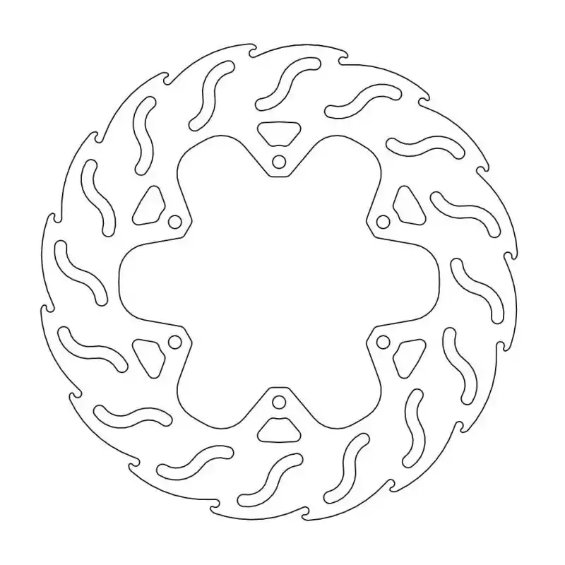 Offre Spéciale BRAKE DISC FLAME FRONT RIGHT