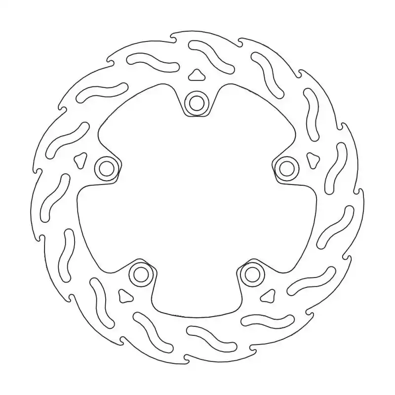 Bon Plan BRAKE DISC FLAME REAR