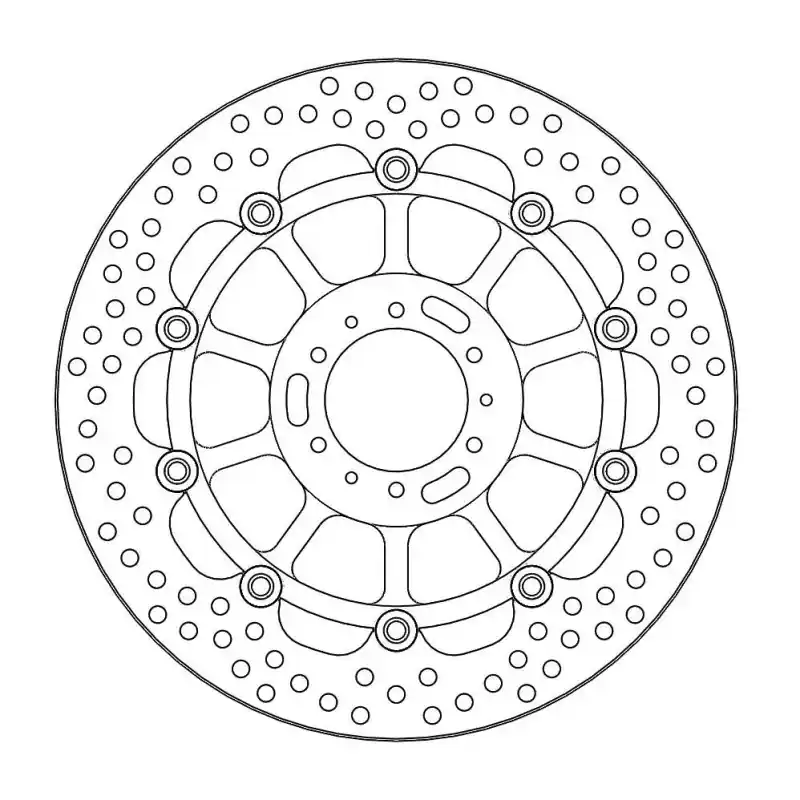 Super Prix BRAKE DISC HALO FLOAT FT