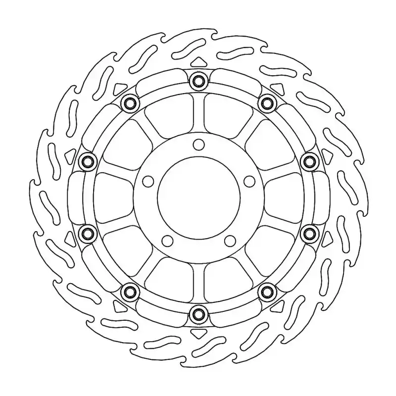 Achat Immédiat BRAKE DISC FLAME RACING FT L