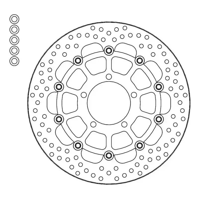 Remise BRAKE DISC HALO FLOAT FT L