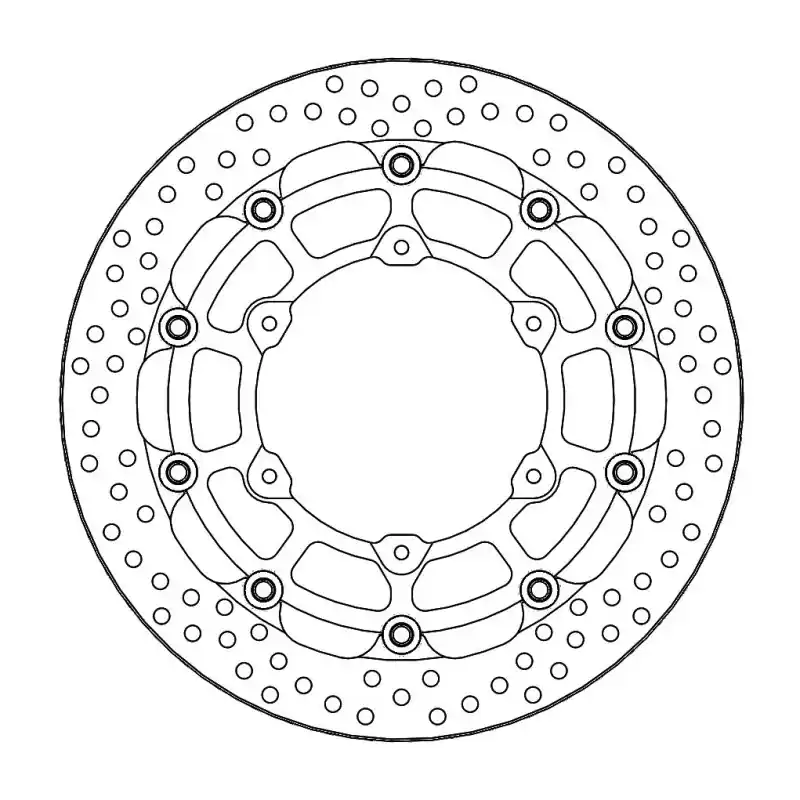 BRAKE DISC HALO RACING FR L Bon Marché