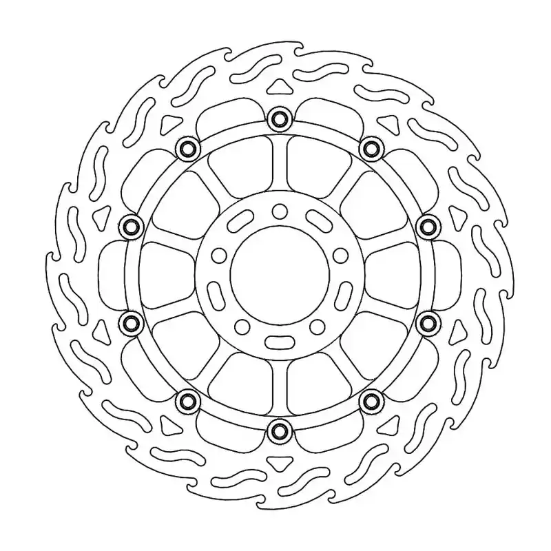 BRAKE DISC FLAME FLOAT FT L Prix Choc