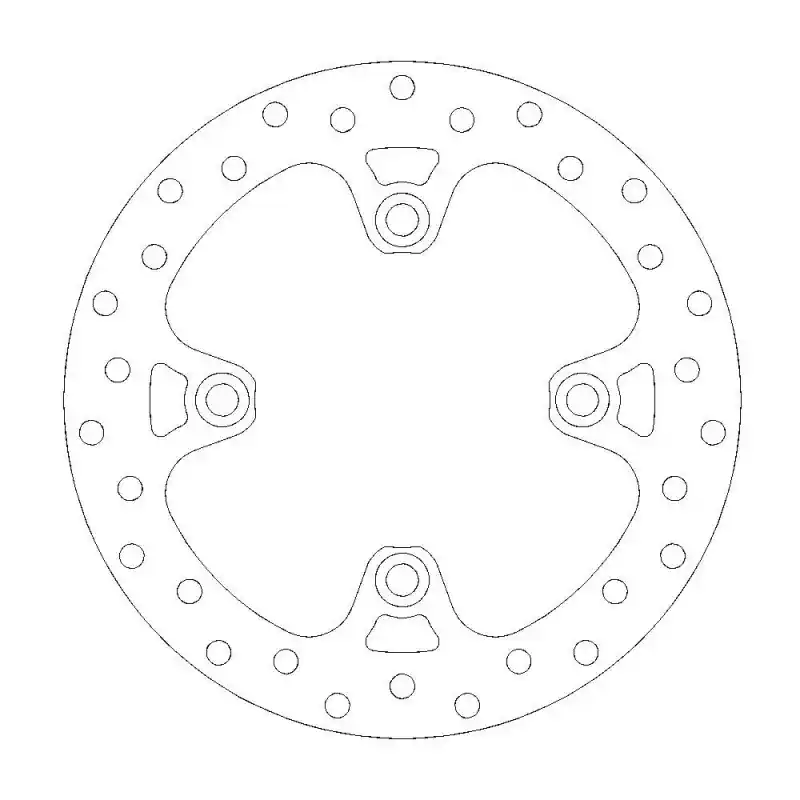 BRAKE DISC HALO REAR Haute Qualité