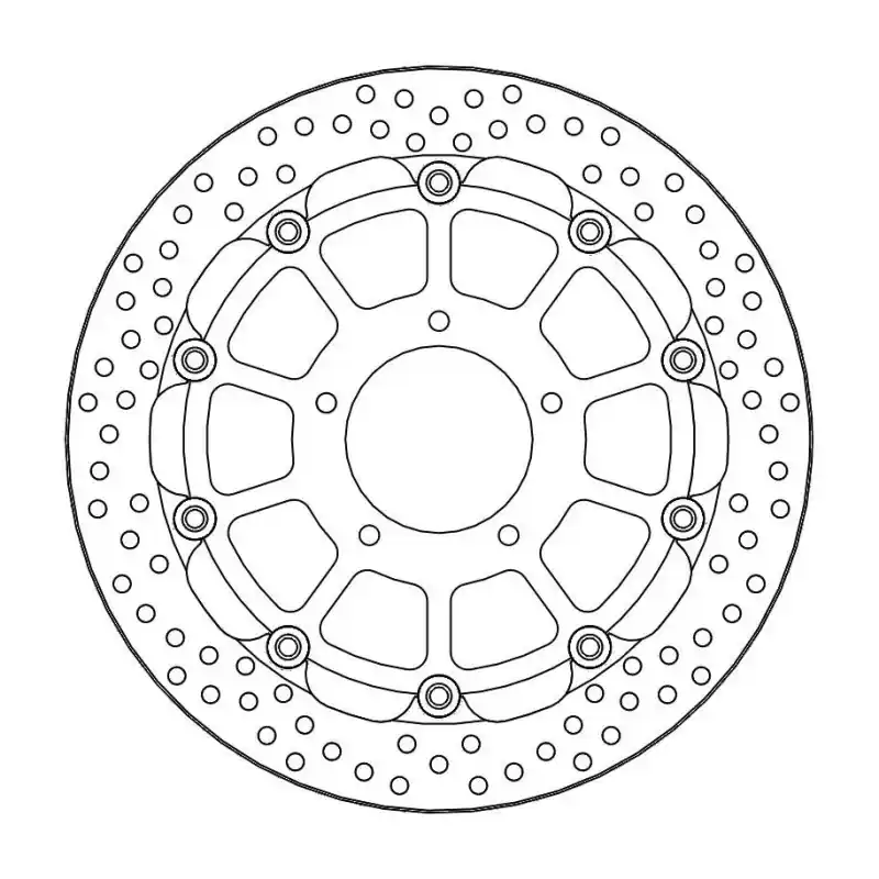 Promotion BRAKE DISC HALO RACING FR
