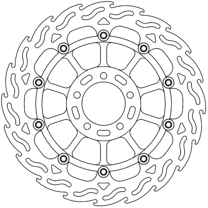 BRAKE DISC FLAME FLOAT FT L Prix Choc