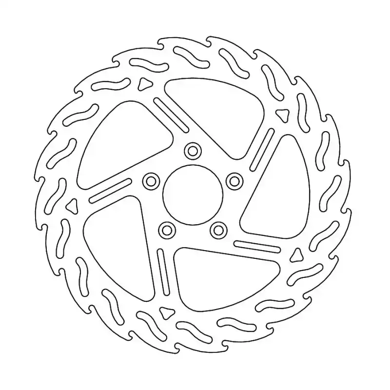 BRAKE DISC FIX FLAME FRONT R Offre Limitée