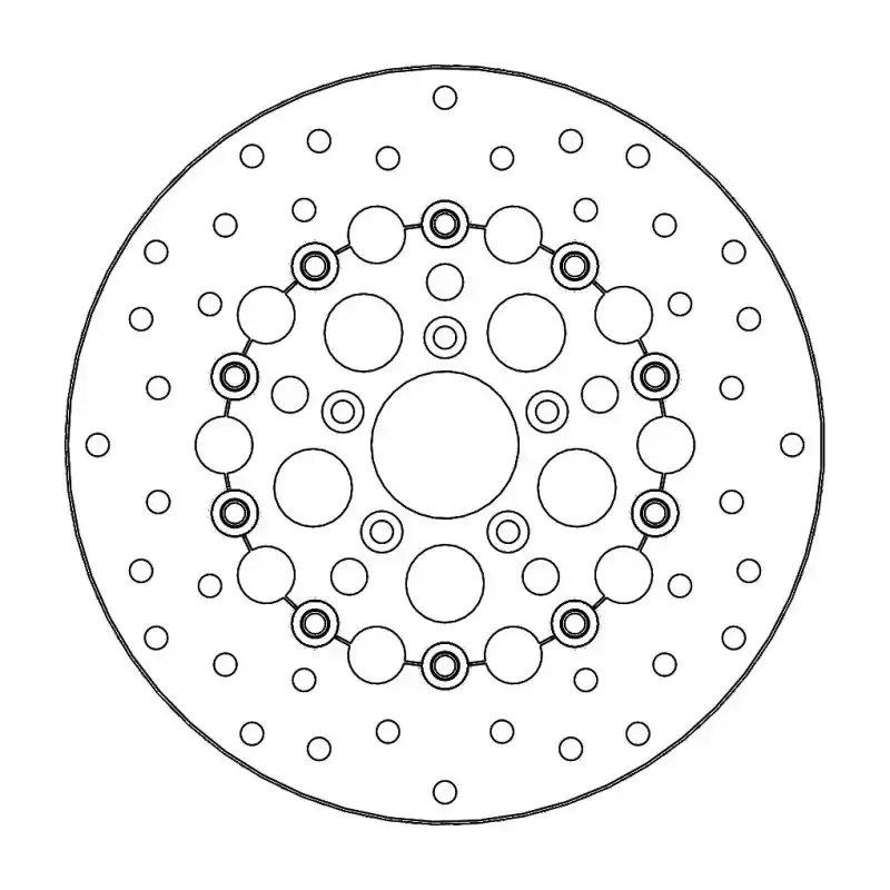 BRAKE DISC FLOAT ROUND FRONT Offre Exclusive