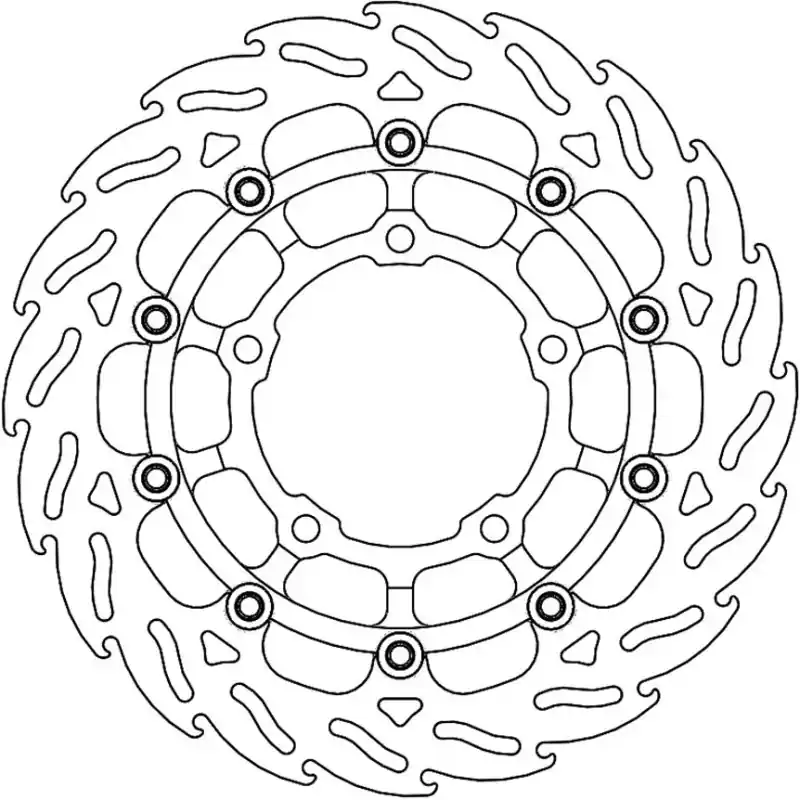 Réduction BRAKE DISC FLAME FLOAT FT R