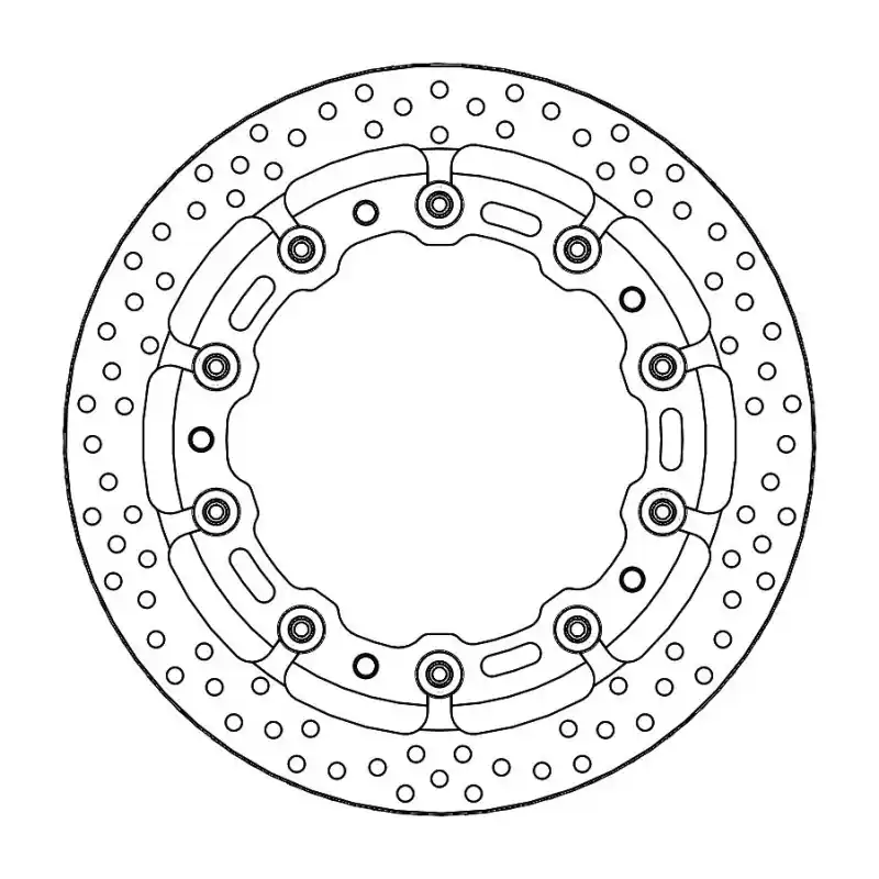 BRAKE DISC HALO T-FLOATER FT Prix Réduit