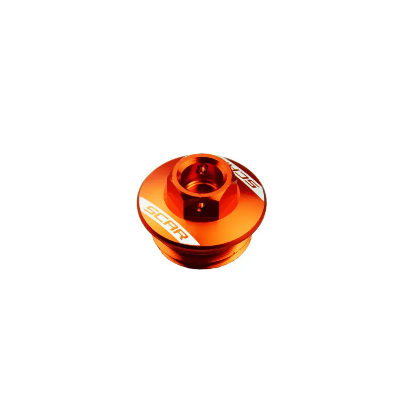 Meilleur Choix Bouchon supérieur carter d'huile SCAR orange