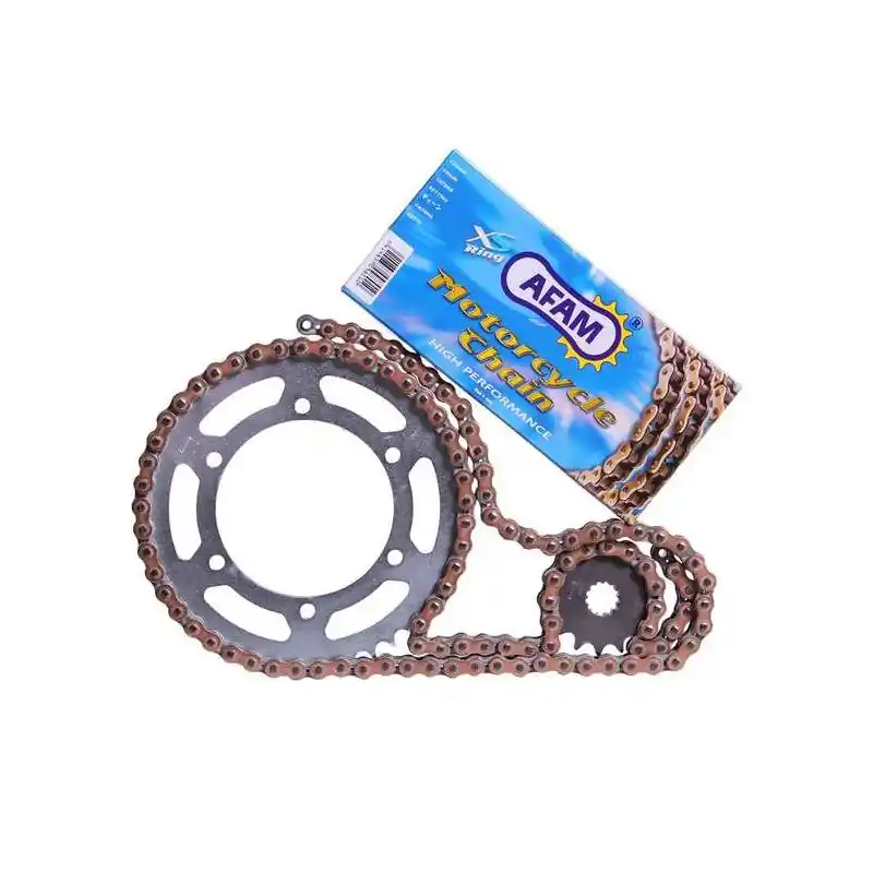 Achat Immédiat Kit chaîne AFAM 520XRR3 14/50 renforcée – couronne ultra-light