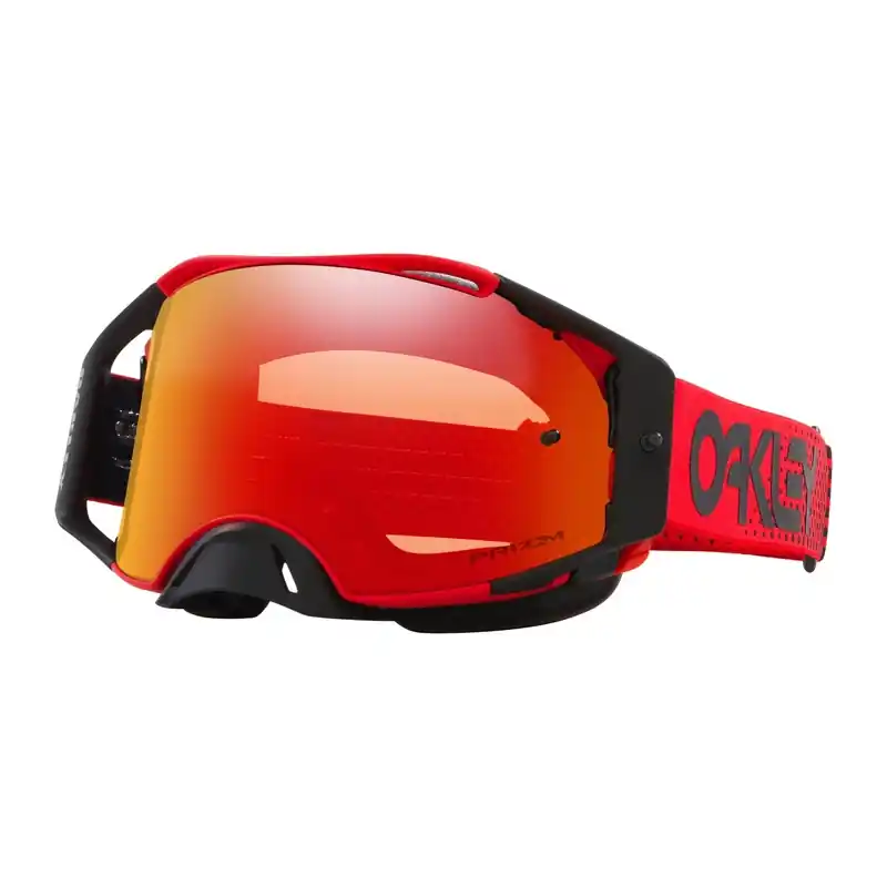 Achat Immédiat Masque OAKLEY Airbrake MX – Moto Red B1B écran Prizm MX Torch