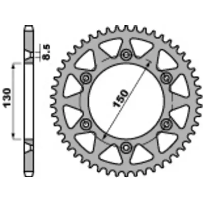 Nouveauté Couronne PBR acier standard 270 – 520