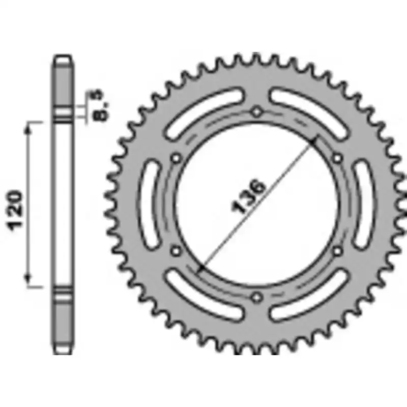 Couronne PBR acier standard 859 – 520 Bon Plan