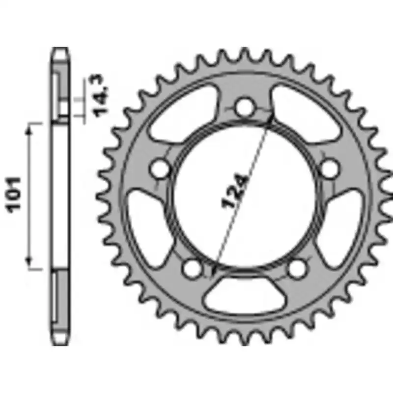 Couronne PBR acier standard 4508 – 525 Promotion Saisonnière