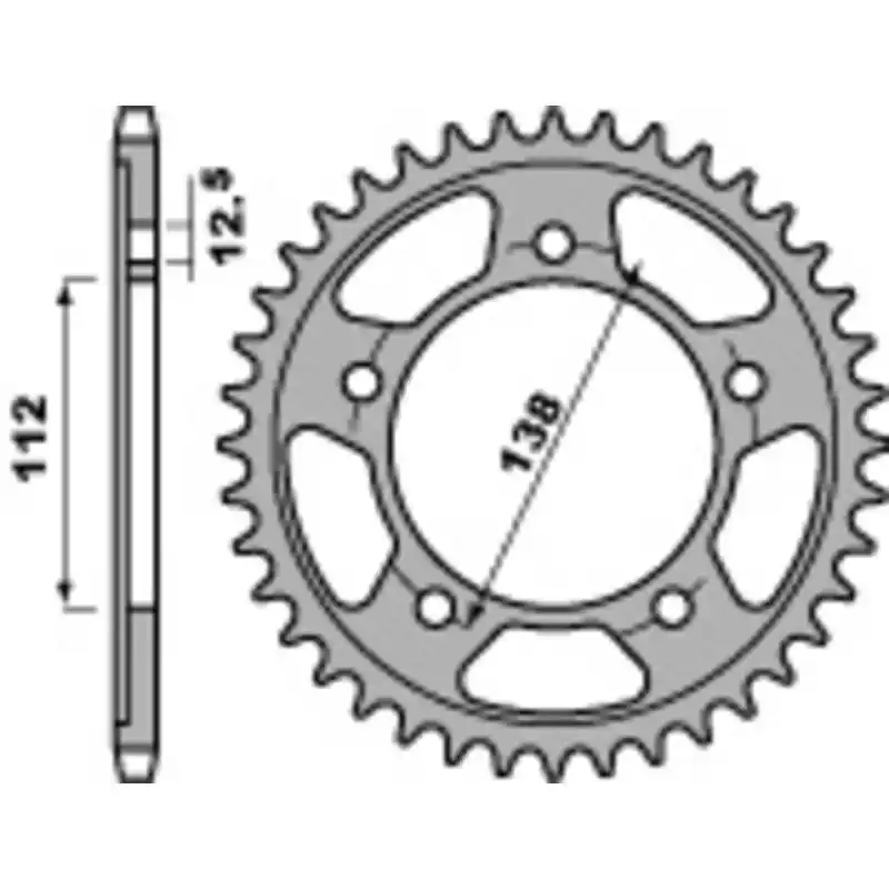 Couronne PBR acier standard 408 – 530 Must-Have