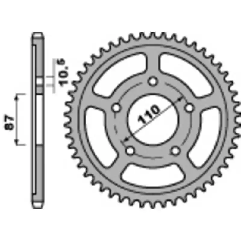 Produit De Marque Couronne PBR acier standard 828 – 525