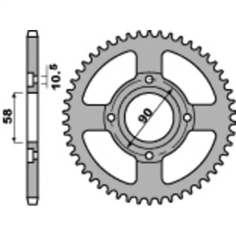 Couronne PBR acier standard 269 – 428 Meilleur Choix