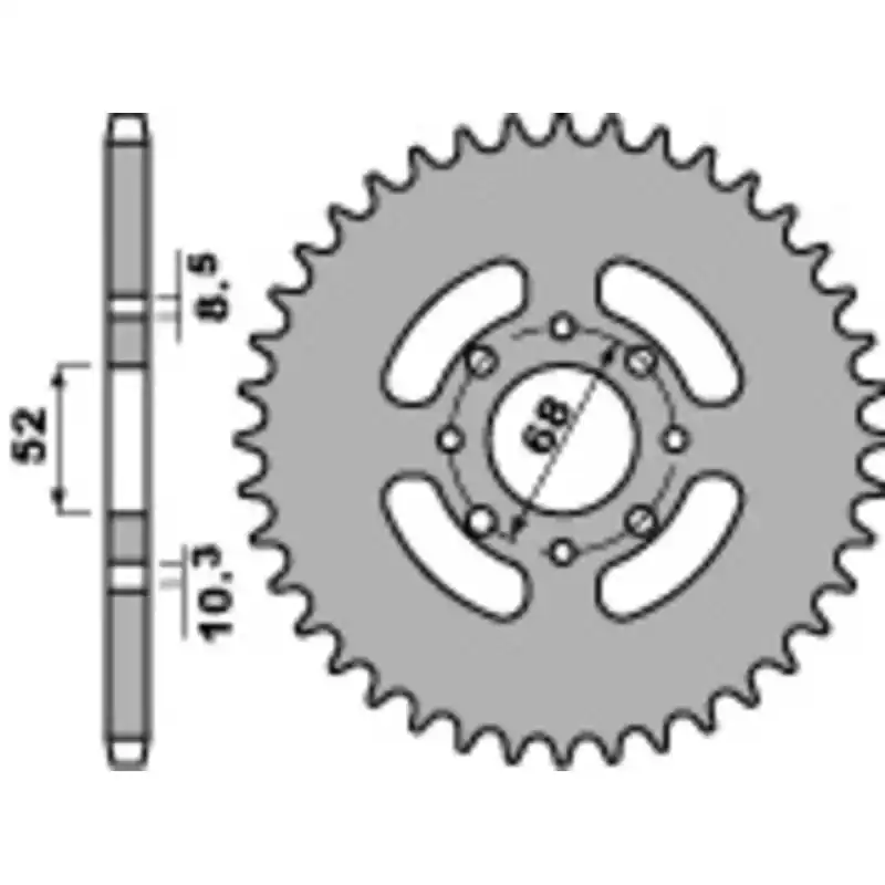 Couronne PBR acier standard T801 – 520 Nouvel Arrivage