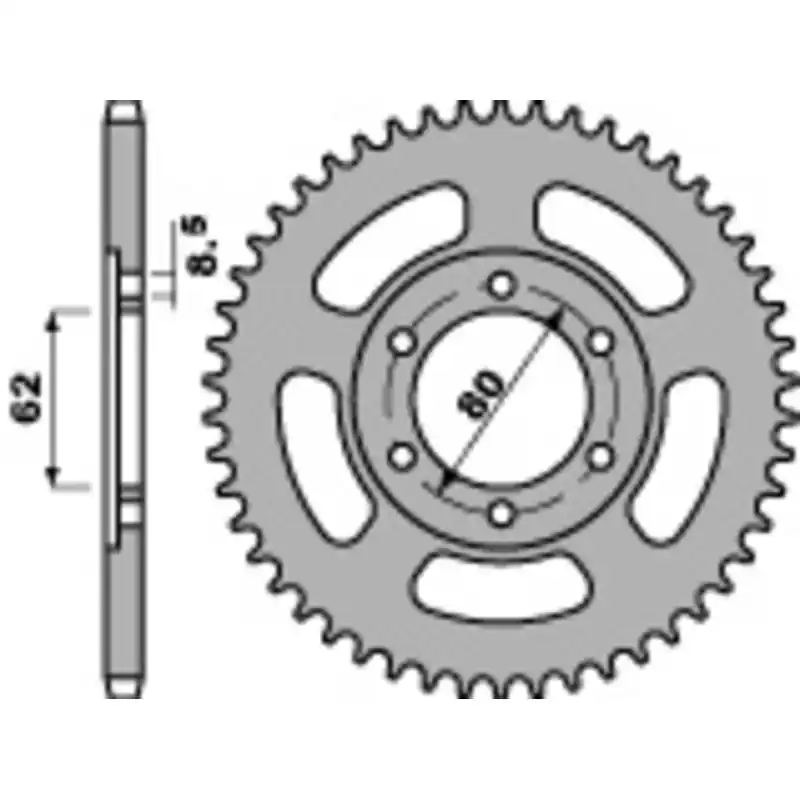 Certifié Couronne PBR acier standard 842 – 428
