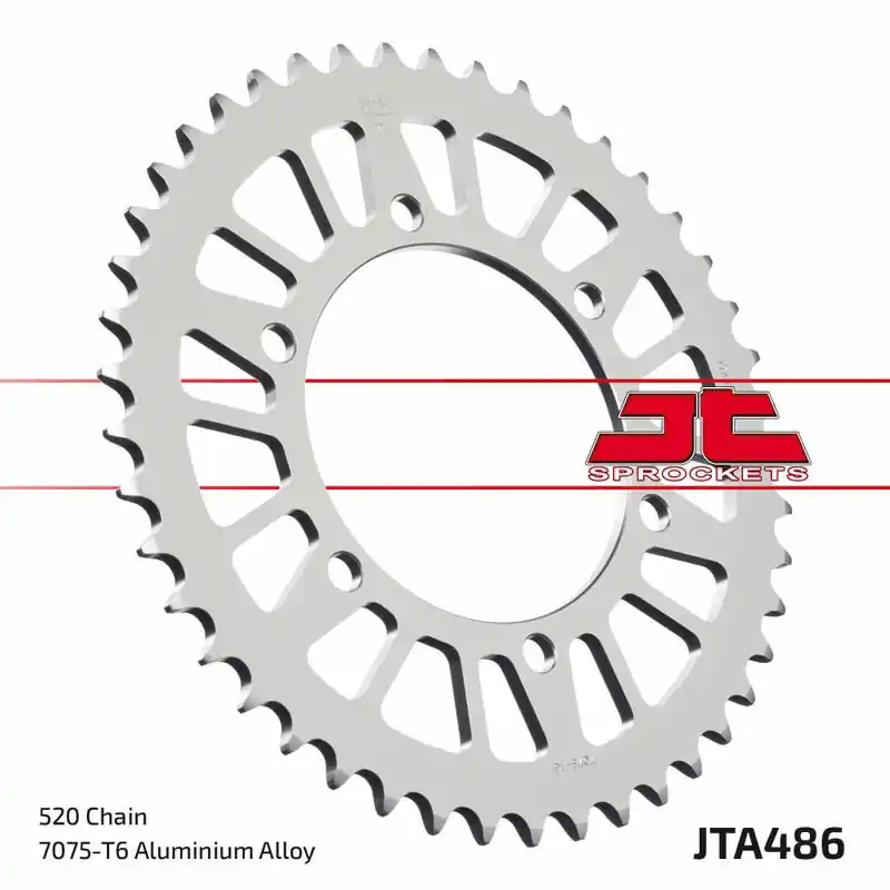 Vente Flash Couronne JT SPROCKETS aluminium ultra-light 486 - 520