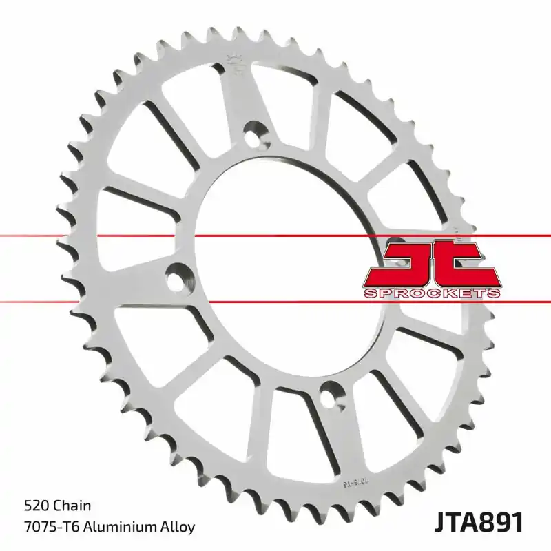 Super Prix Couronne JT SPROCKETS aluminium ultra-light 891 – 520