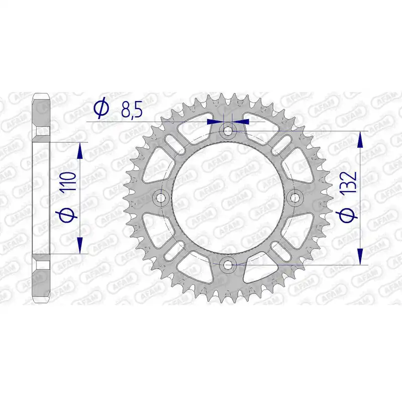 Affaire À Saisir Couronne AFAM aluminium Ultra-Light anti-boue 72102 – 428