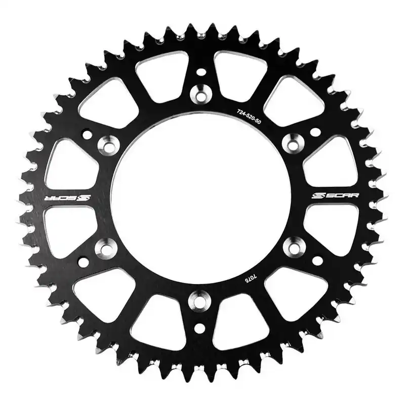 Couronne SCAR aluminium ultra-light anti-boue SRS230 – 520 Promotion