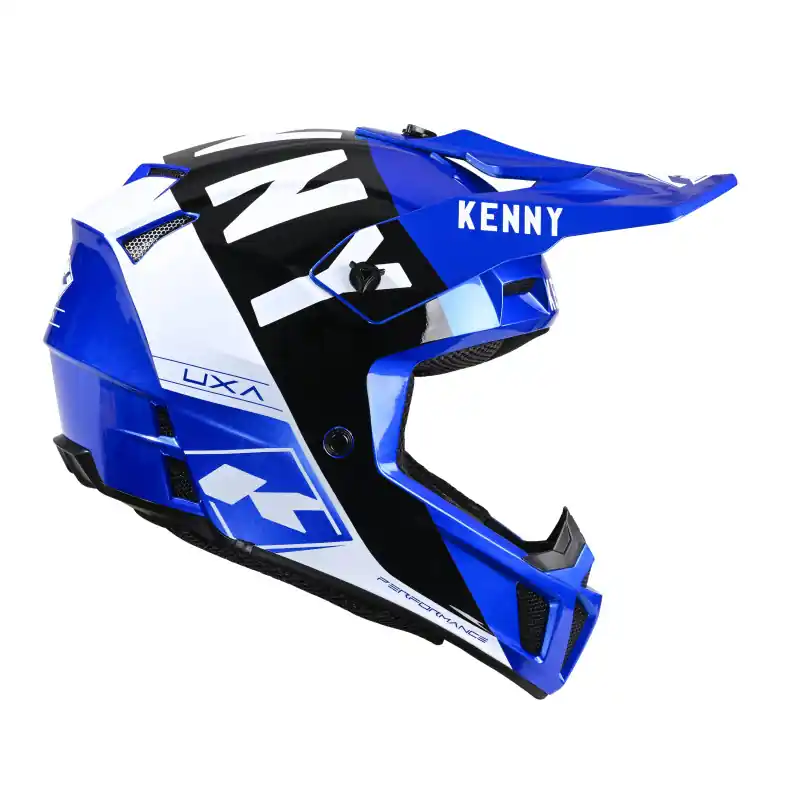 Expédié Aujourd&rsquo;hui Casque Cross KENNY PERFORMANCE GRAPHIC CANDY Bleu