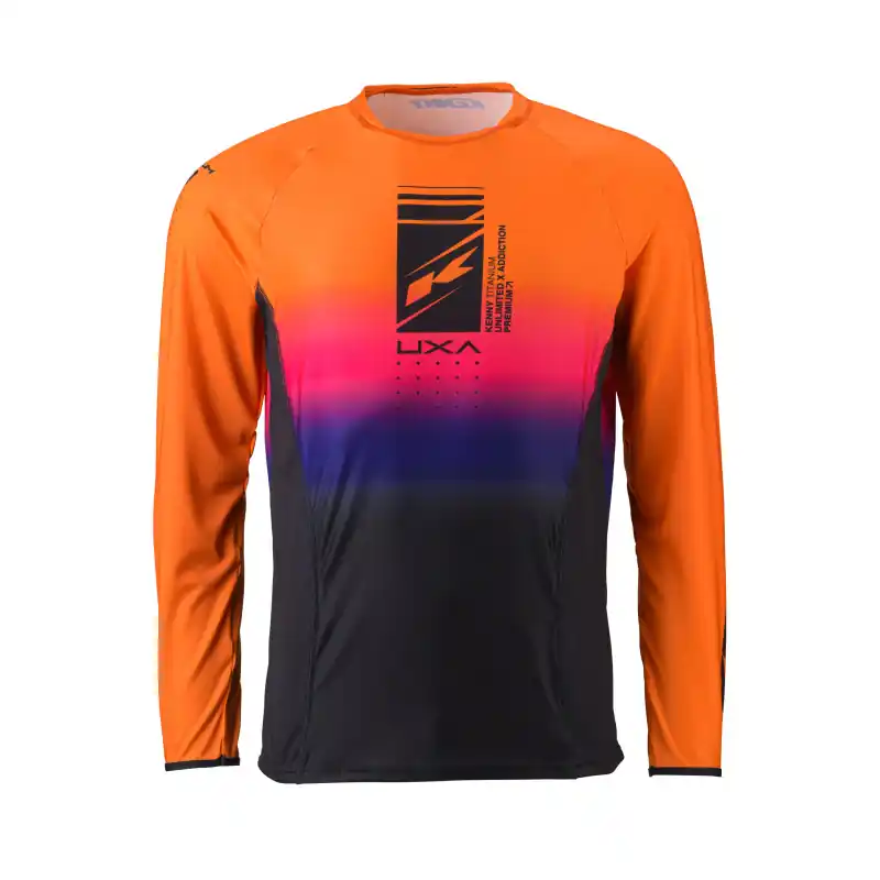 Maillot Cross KENNY TITANIUM PREMIUM Orange Super Prix