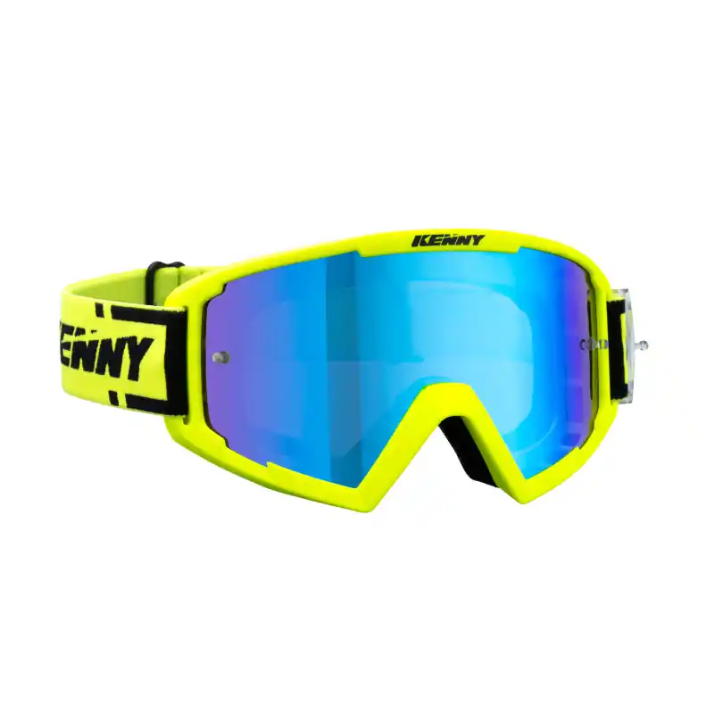 Masque Cross KENNY TRACK+ Jaune Fluo Acheter En Ligne