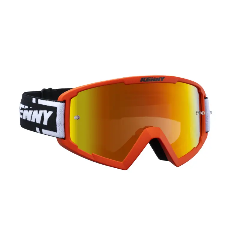 Masque Cross KENNY TRACK+ Enfant Orange Réduction