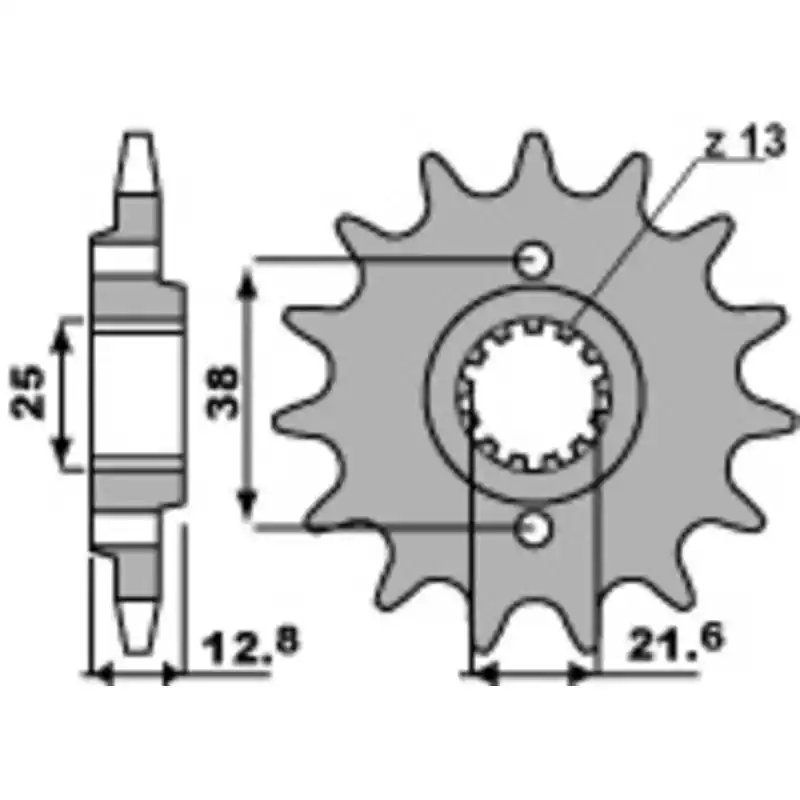 Populaire Pignon PBR acier standard 511 – 520